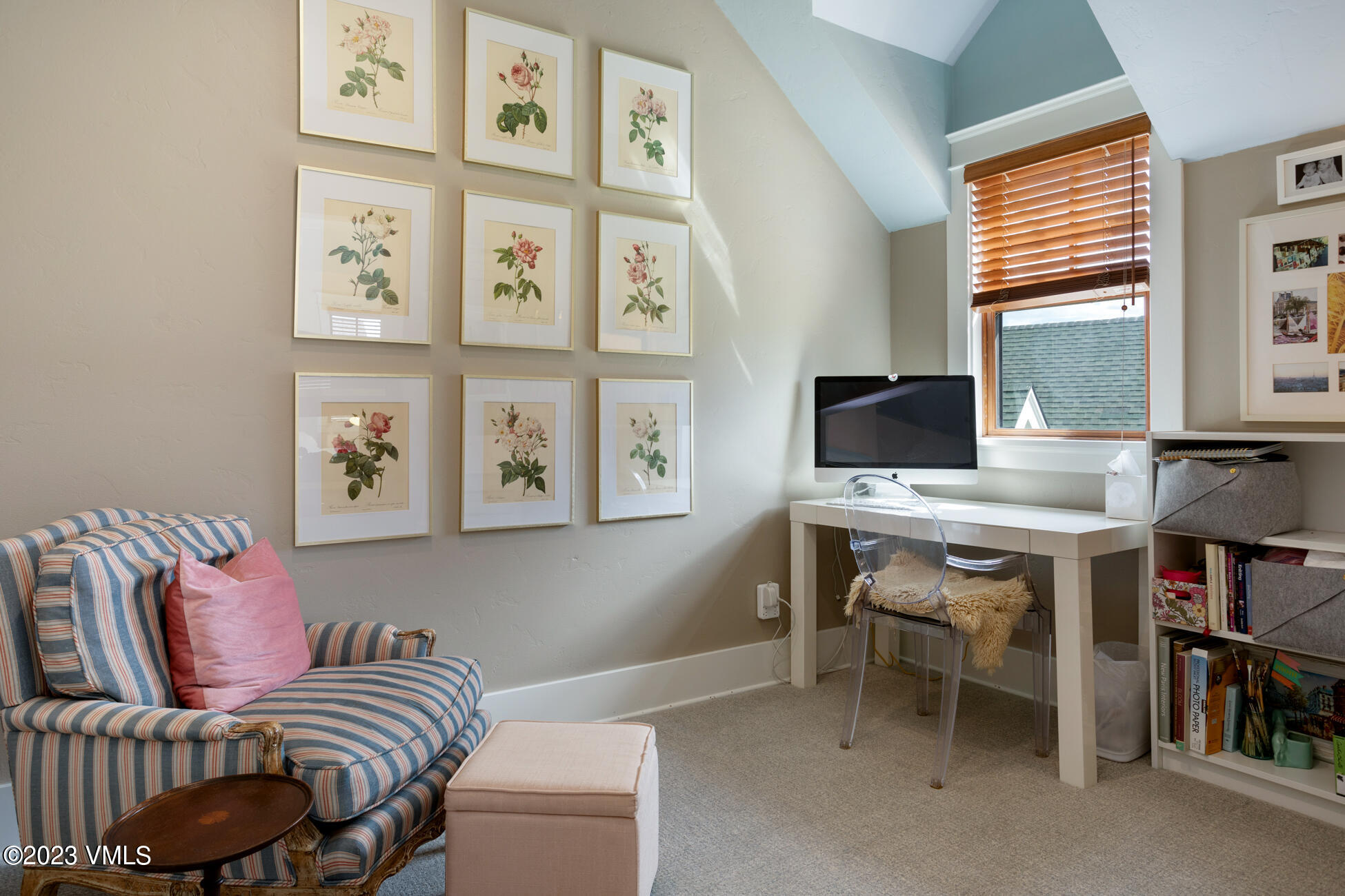 275 Robins Egg Eagle, CO 81631 - Photo 19 of 46 a view of a workspace with furniture and a window