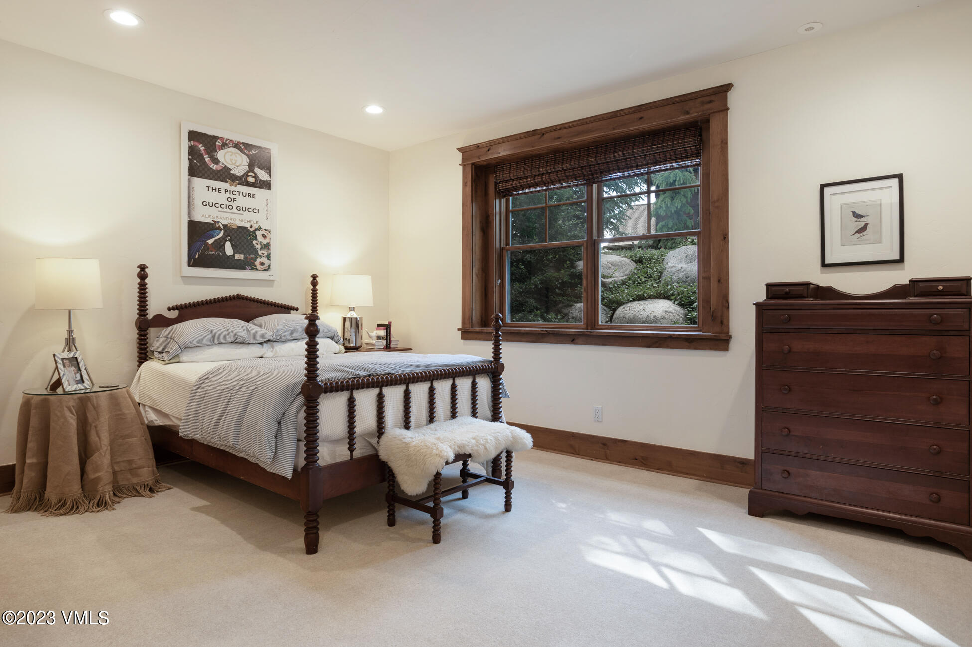 275 Robins Egg Eagle, CO 81631 - Photo 28 of 46 a bedroom with a bed and window