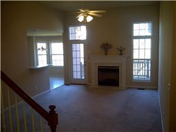 This open Waycross floor plan has lots of windows permitting natural lighting in all rooms. The spacious Great Room features a gas fire place, vaulted ceilings and rear access to a large deck. 