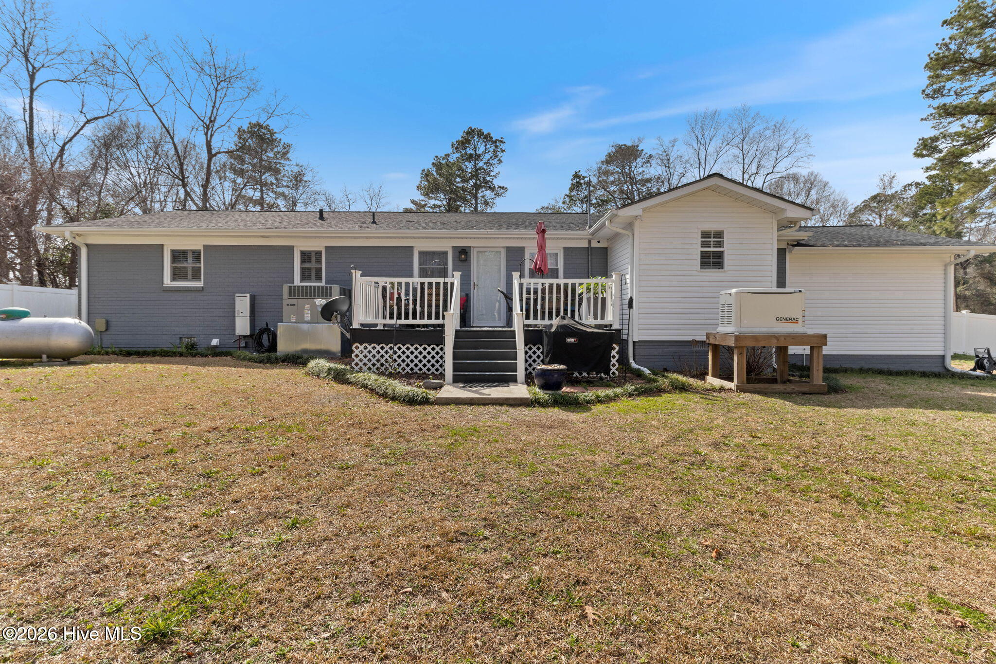687 Bitmore Road Whiteville, NC 28472 - Photo 32 of 36 Rear Home View