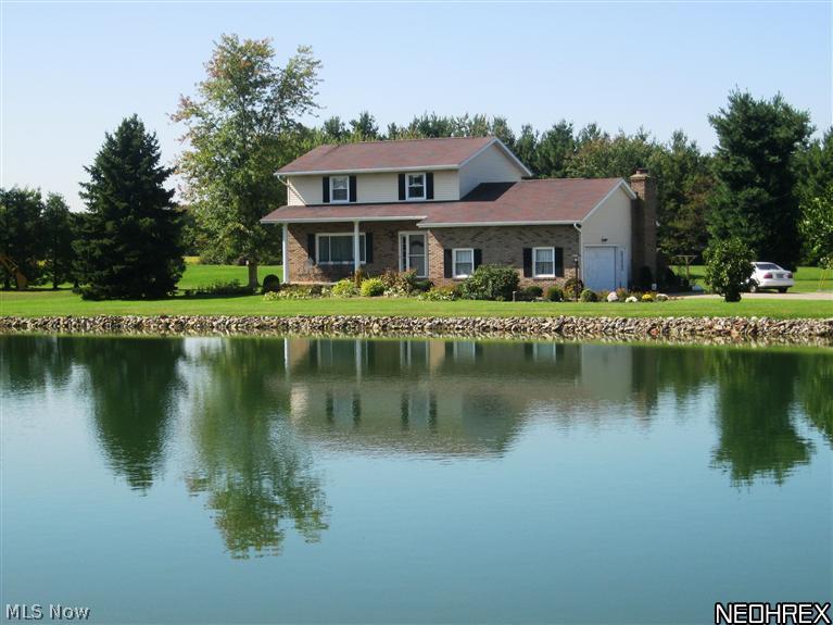 5031 Industry Road Ravenna, OH 44266 - Photo 8 of 25 VIEW FROM ACROSS POND