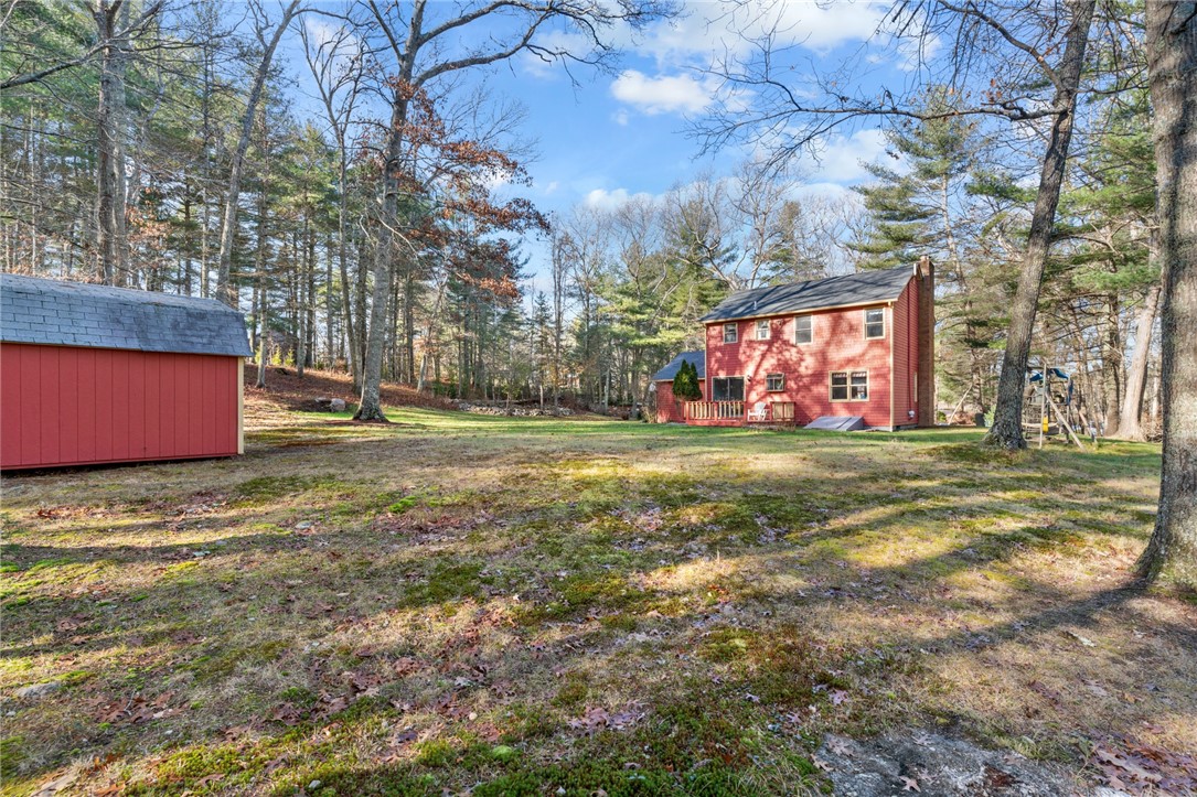 155 Whaley Hollow Road Coventry, RI 02816 - Photo 10 of 31 Large shed for extra storage.