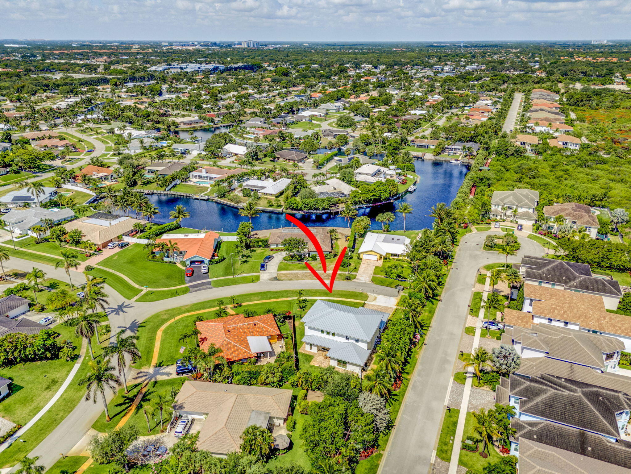 12952 Drayton Road North Palm Beach, FL 33408 - Photo 101 of 109 an aerial view of residential houses with outdoor space