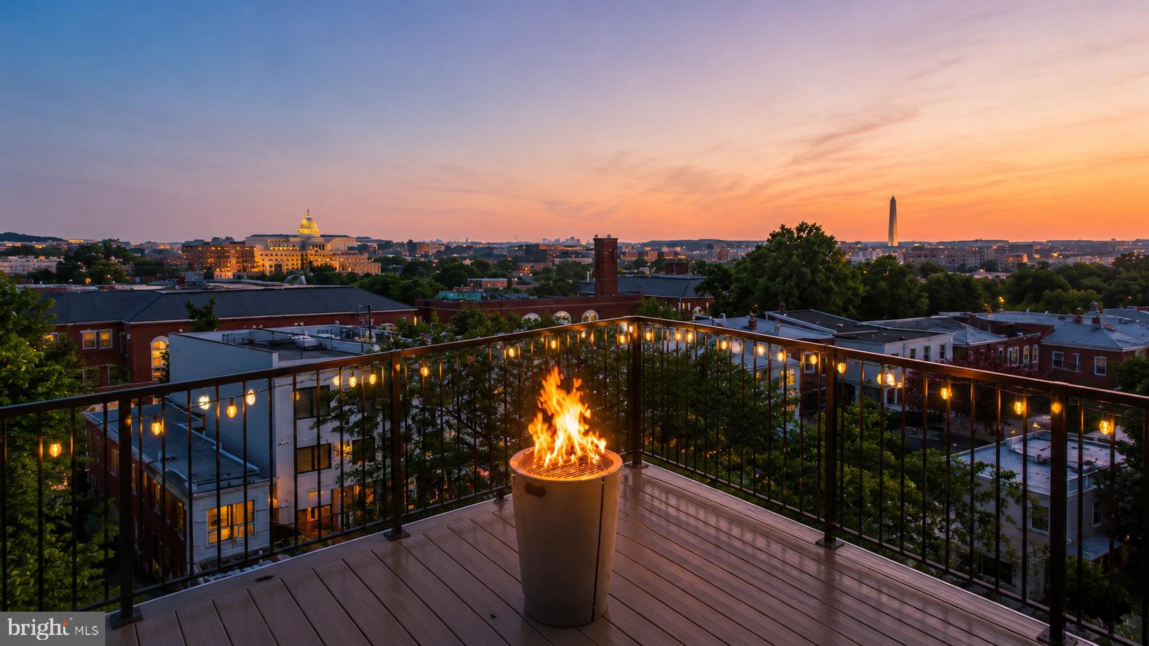 1241 Oates Street Northeast, Unit 2 Washington, DC 20002 - Photo 36 of 42 View from Rooftop