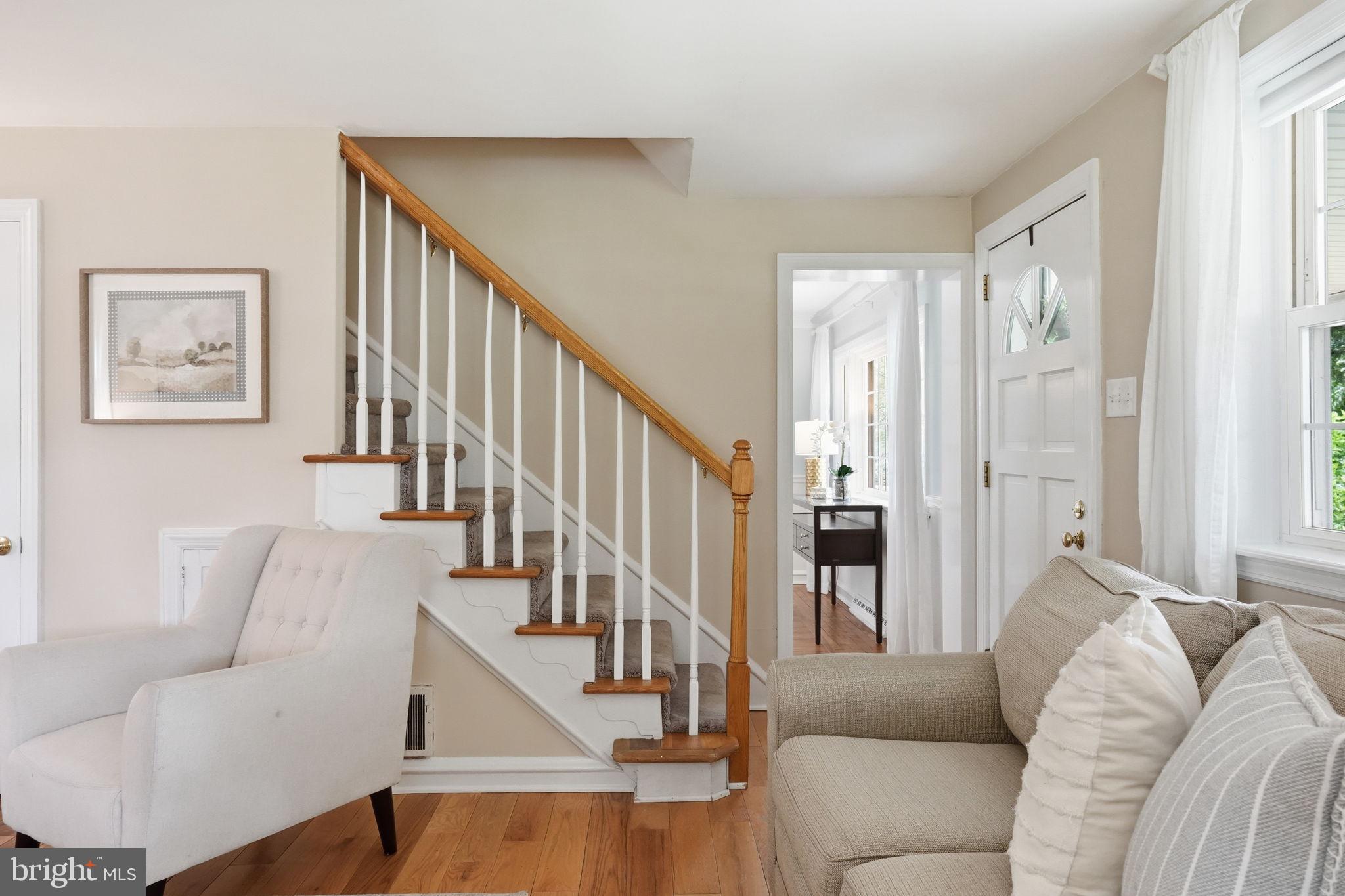 528 South Old Middletown Road Media, PA 19063 - Photo 10 of 28 Charming entryway with inviting staircase.