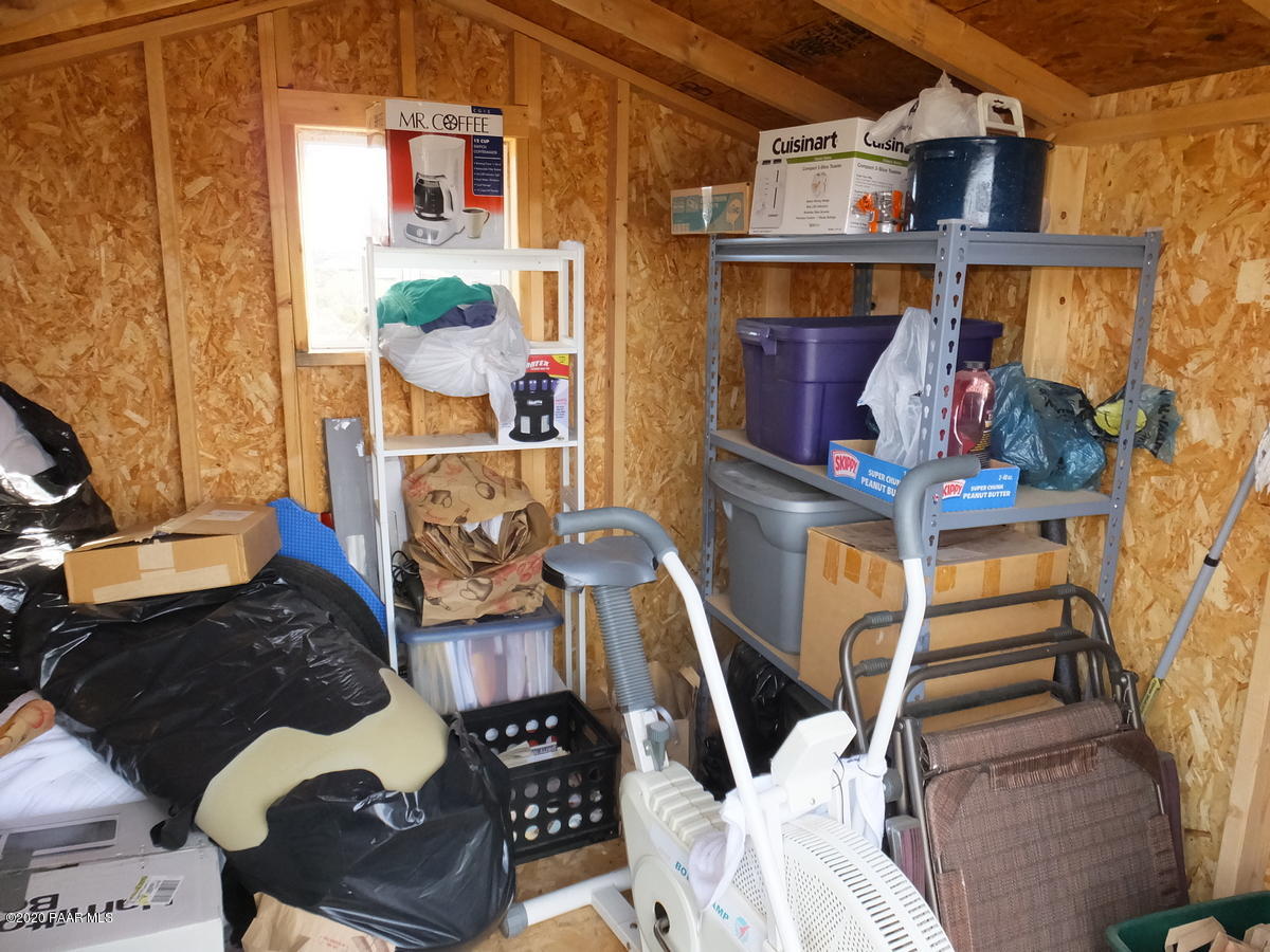 17475 East Roper Way Dewey, AZ 86327 - Photo 43 of 48 Interior of Shed