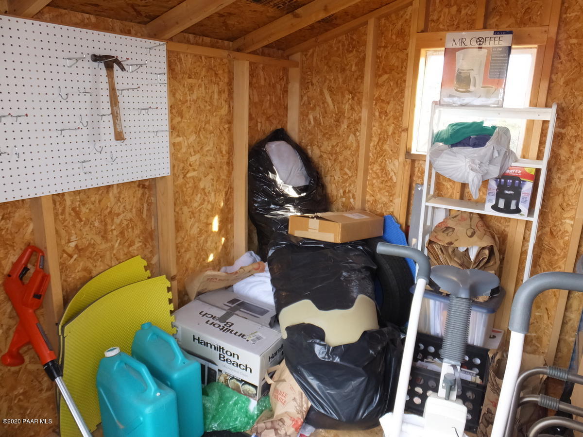 17475 East Roper Way Dewey, AZ 86327 - Photo 44 of 48 Interior of Shed