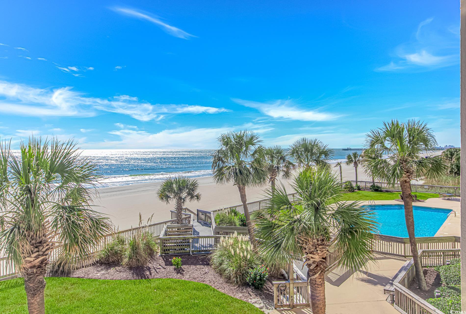 10100 Beach Club Drive, Unit 2B Myrtle Beach, SC 29572 - Photo 24 of 30 Water view featuring beach