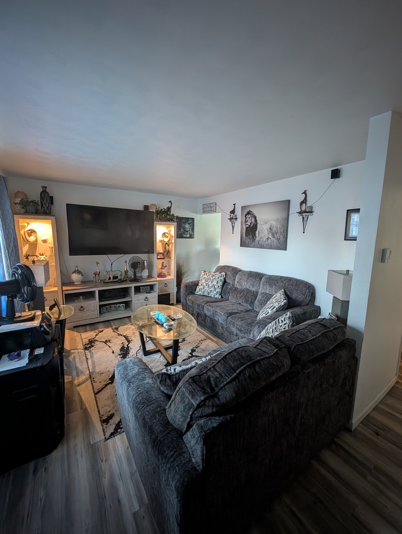 6232-6234 Appomattox Road Davenport, IA 52806 - Photo 13 of 21 a living room with furniture and a flat screen tv
