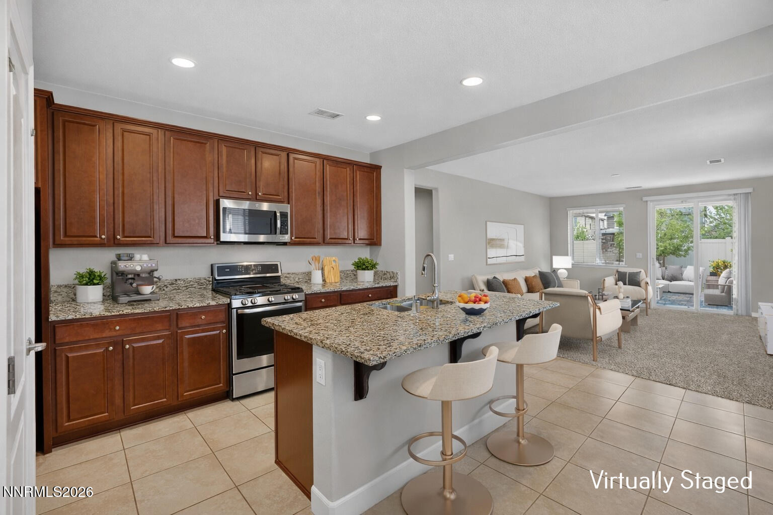 10050 Ignacio Circle Reno, NV 89521 - Photo 4 of 10 Modern kitchen and living room blend