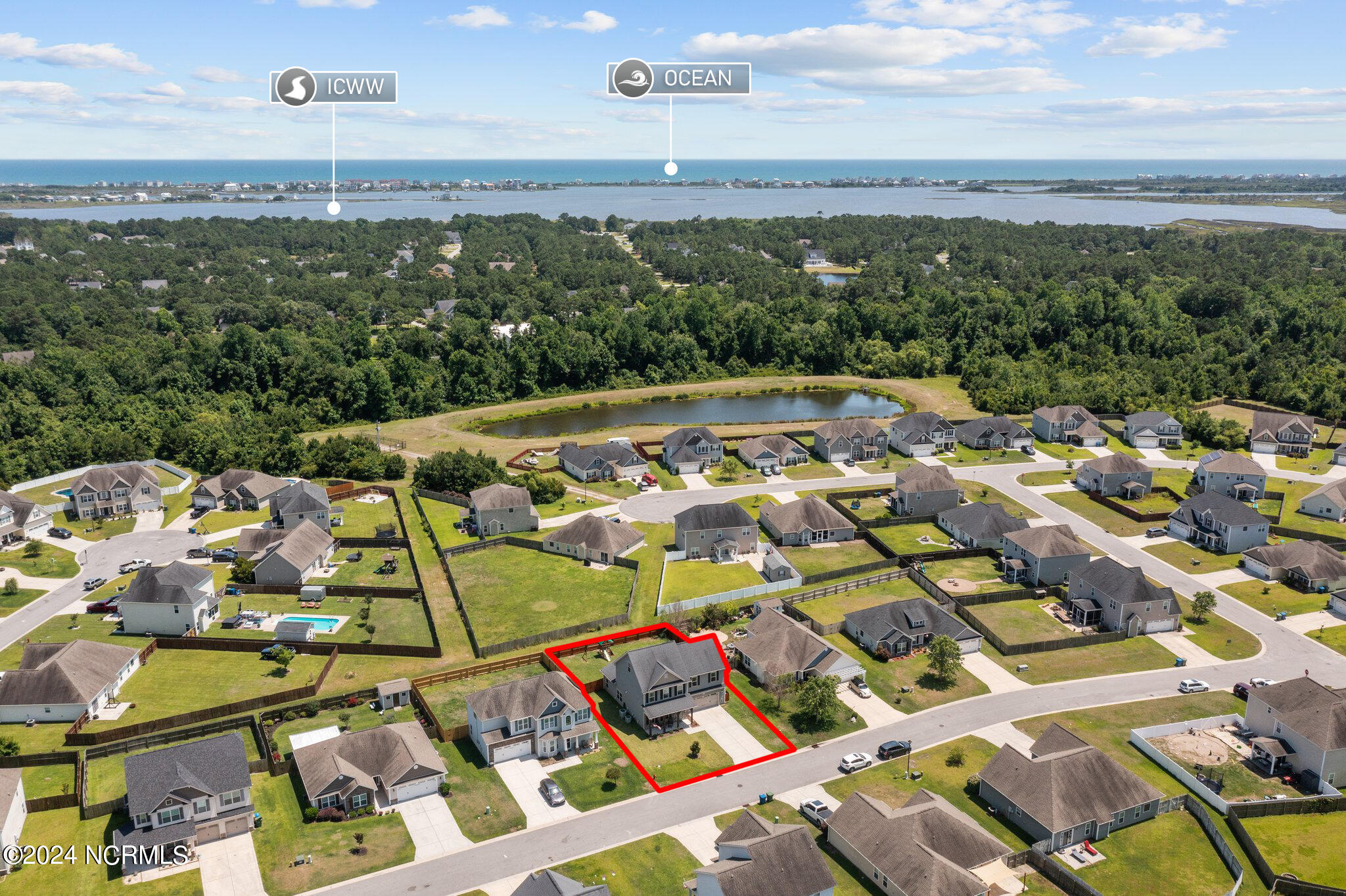 509 Romper Road Sneads Ferry, NC 28460 - Photo 4 of 42 Ocean in Background - Marked Up