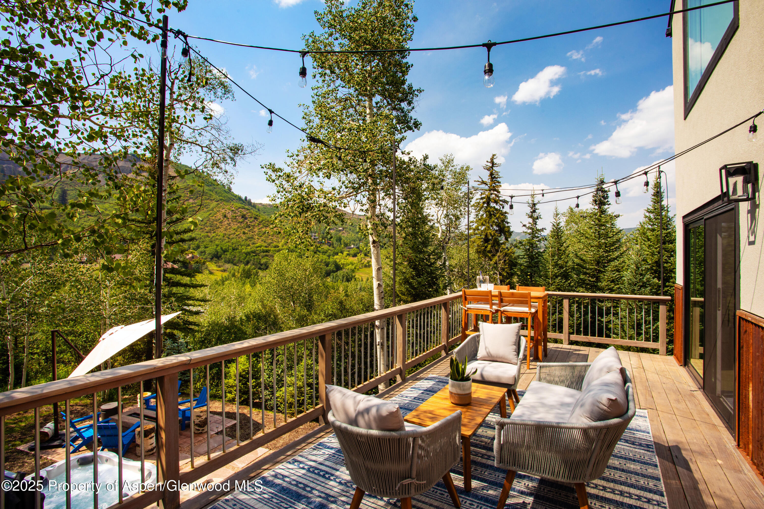 145 North Ridge Lane, Unit 2 Snowmass Village, CO 81615 - Photo 19 of 22 a view of a balcony with furniture