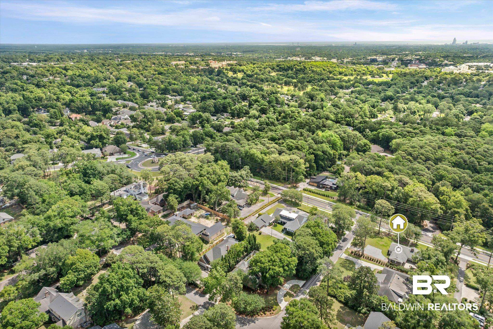 4 Turnout Lane Mobile, AL 36608 - Photo 49 of 53 Expansive tree canopy surrounding residential properties