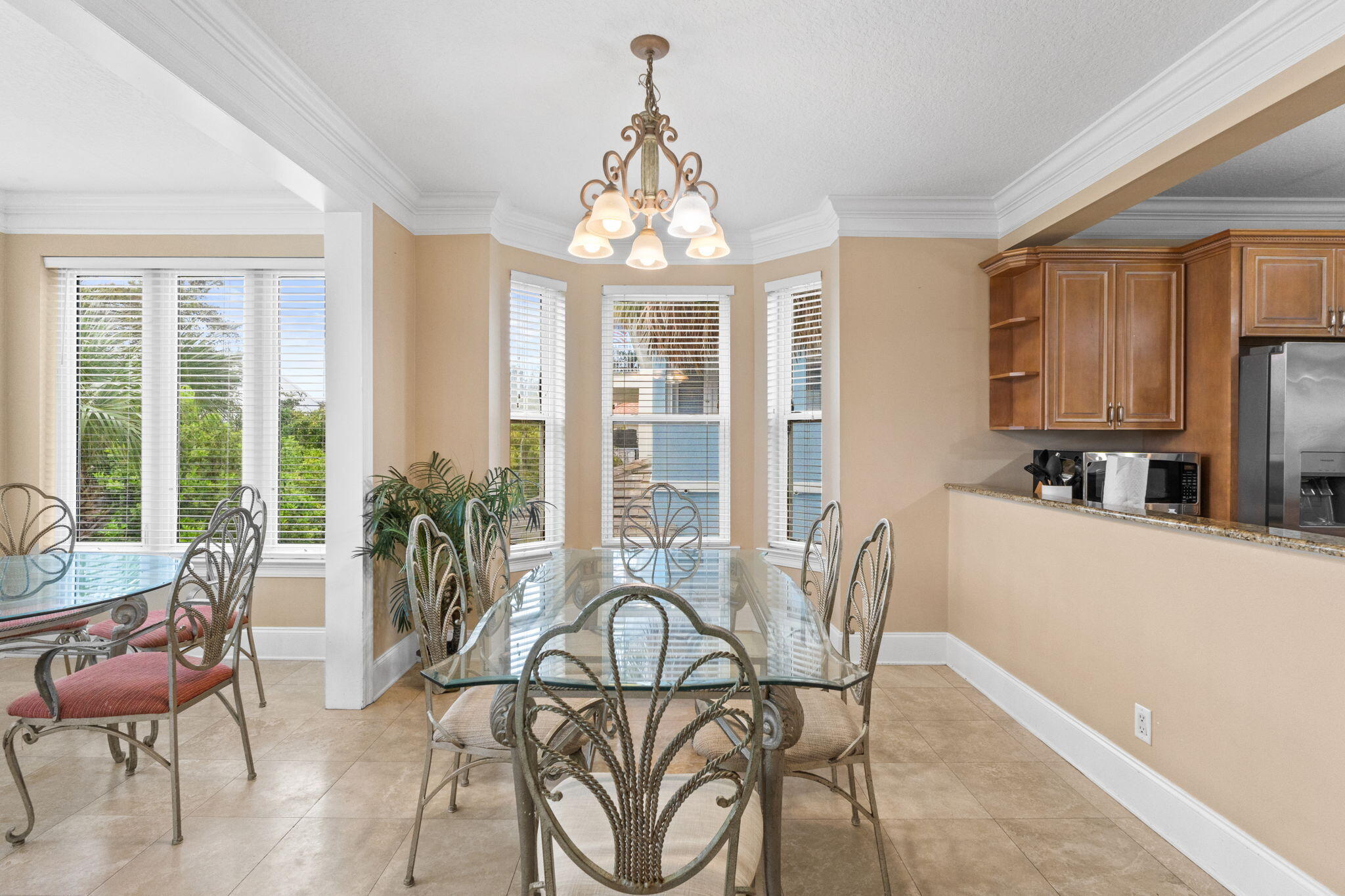 56 Terra Cotta Way Destin, FL 32541 - Photo 16 of 50 a view of a dining room with furniture window and outside view