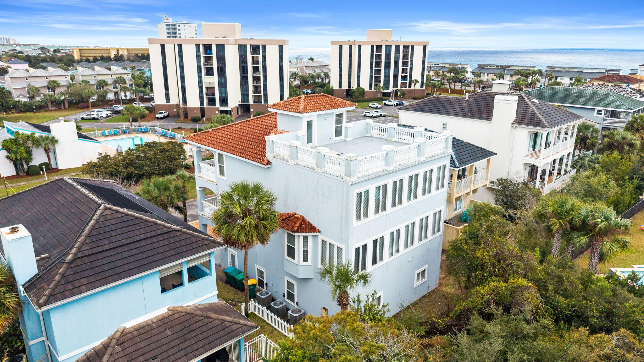 56 Terra Cotta Way Destin, FL 32541 - Photo 2 of 50 a balcony with outdoor seating and city view
