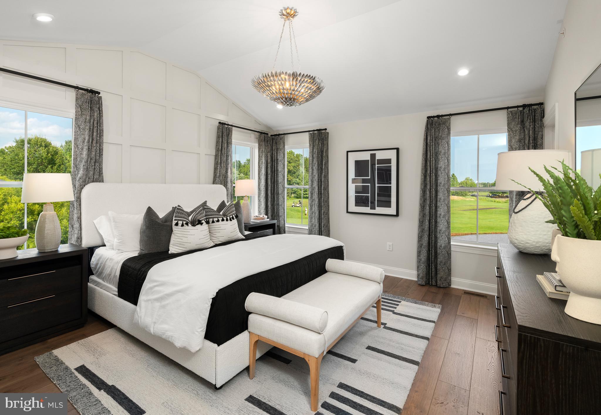 18 Baldwin Way Sellersville, PA 18960 - Photo 8 of 21 a bedroom with a bed wooden floor and a couch