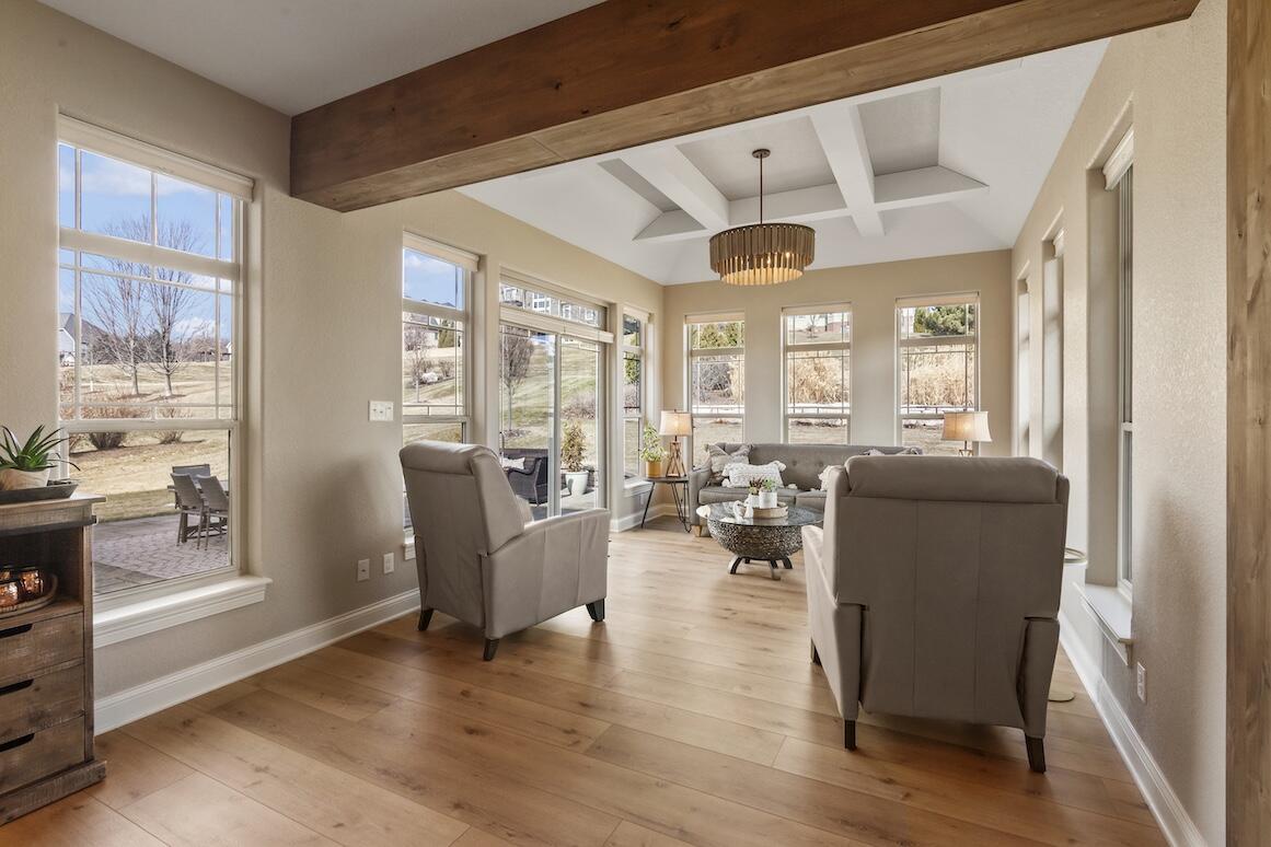 739 Stepping Stone Way Pewaukee, WI 53072 - Photo 41 of 88 Open Living Area with Views