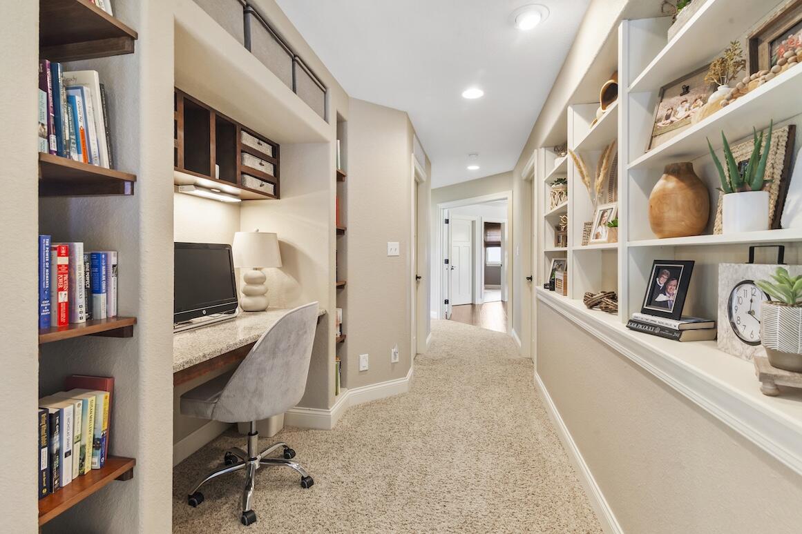 739 Stepping Stone Way Pewaukee, WI 53072 - Photo 48 of 88 Built-in Office / Study Area