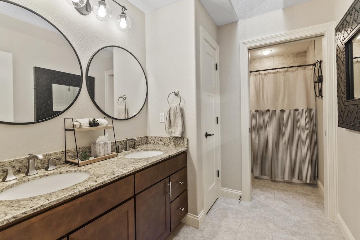 739 Stepping Stone Way Pewaukee, WI 53072 - Photo 49 of 88 Bathroom with Dual Vanity