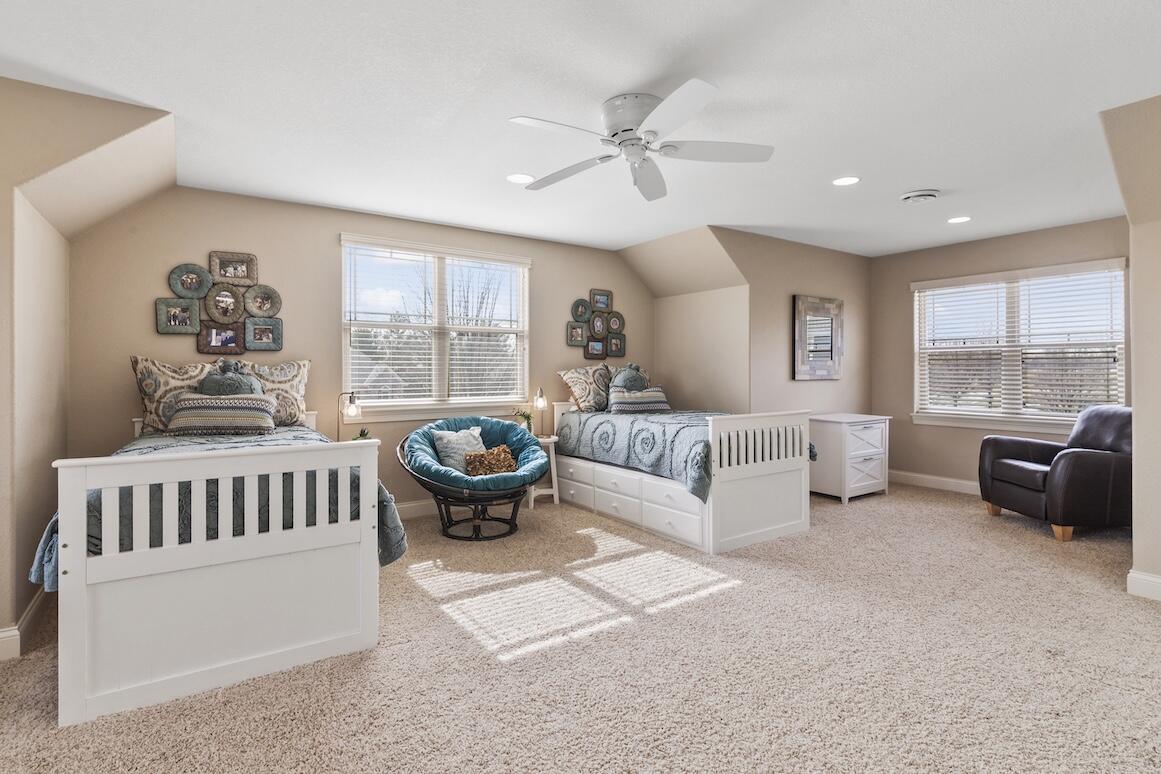 739 Stepping Stone Way Pewaukee, WI 53072 - Photo 58 of 88 Bedroom 5 - 2 Beds