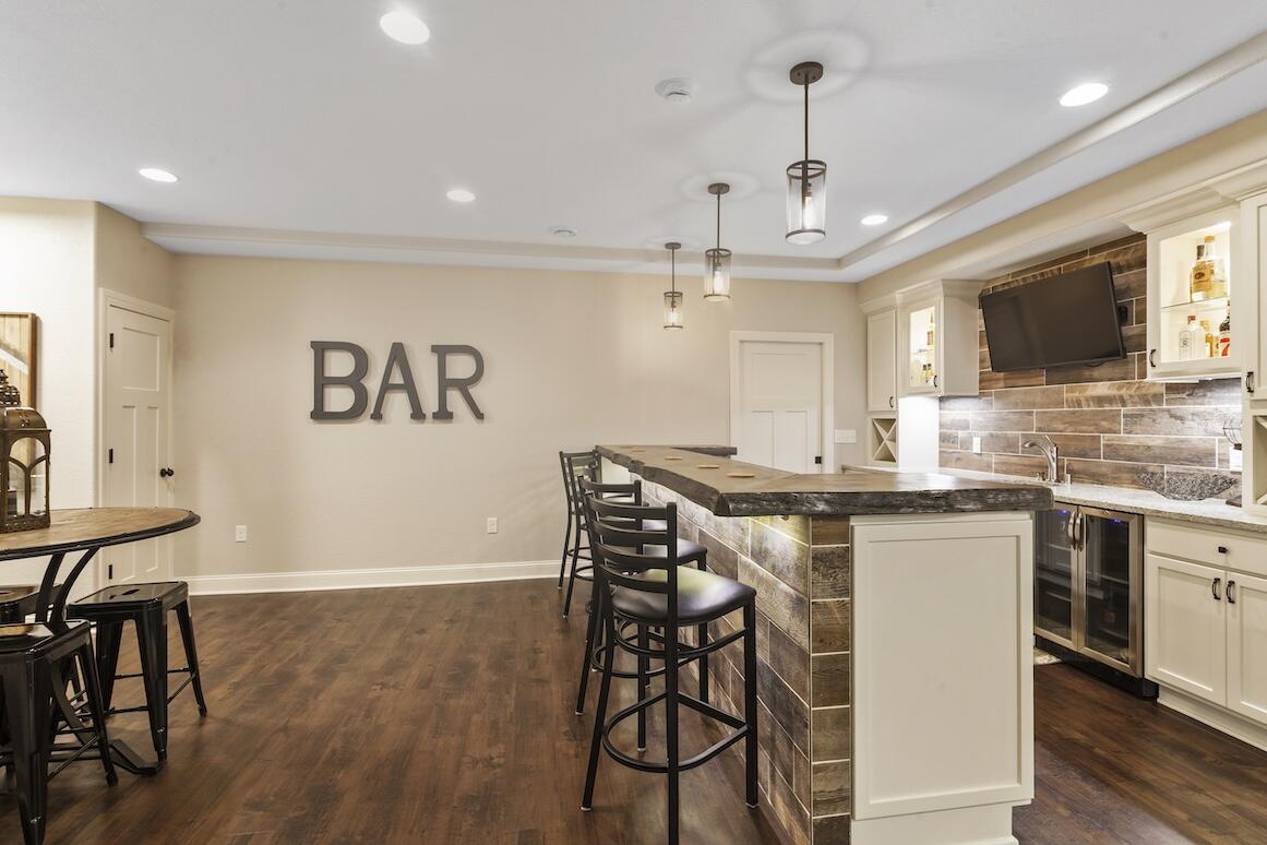739 Stepping Stone Way Pewaukee, WI 53072 - Photo 63 of 88 Basement Bar Area