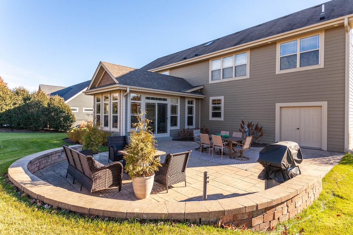 739 Stepping Stone Way Pewaukee, WI 53072 - Photo 78 of 88 Rear Exterior and Patio