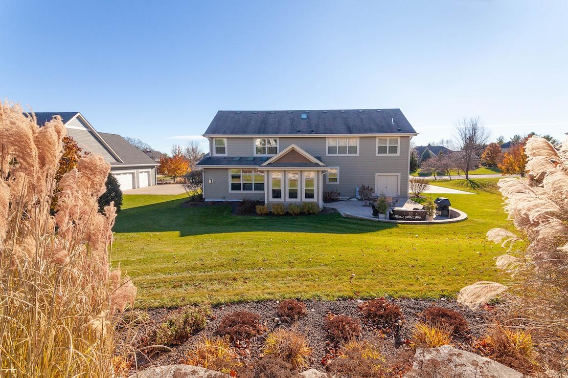739 Stepping Stone Way Pewaukee, WI 53072 - Photo 83 of 88 Backyard (Rear View of Home)