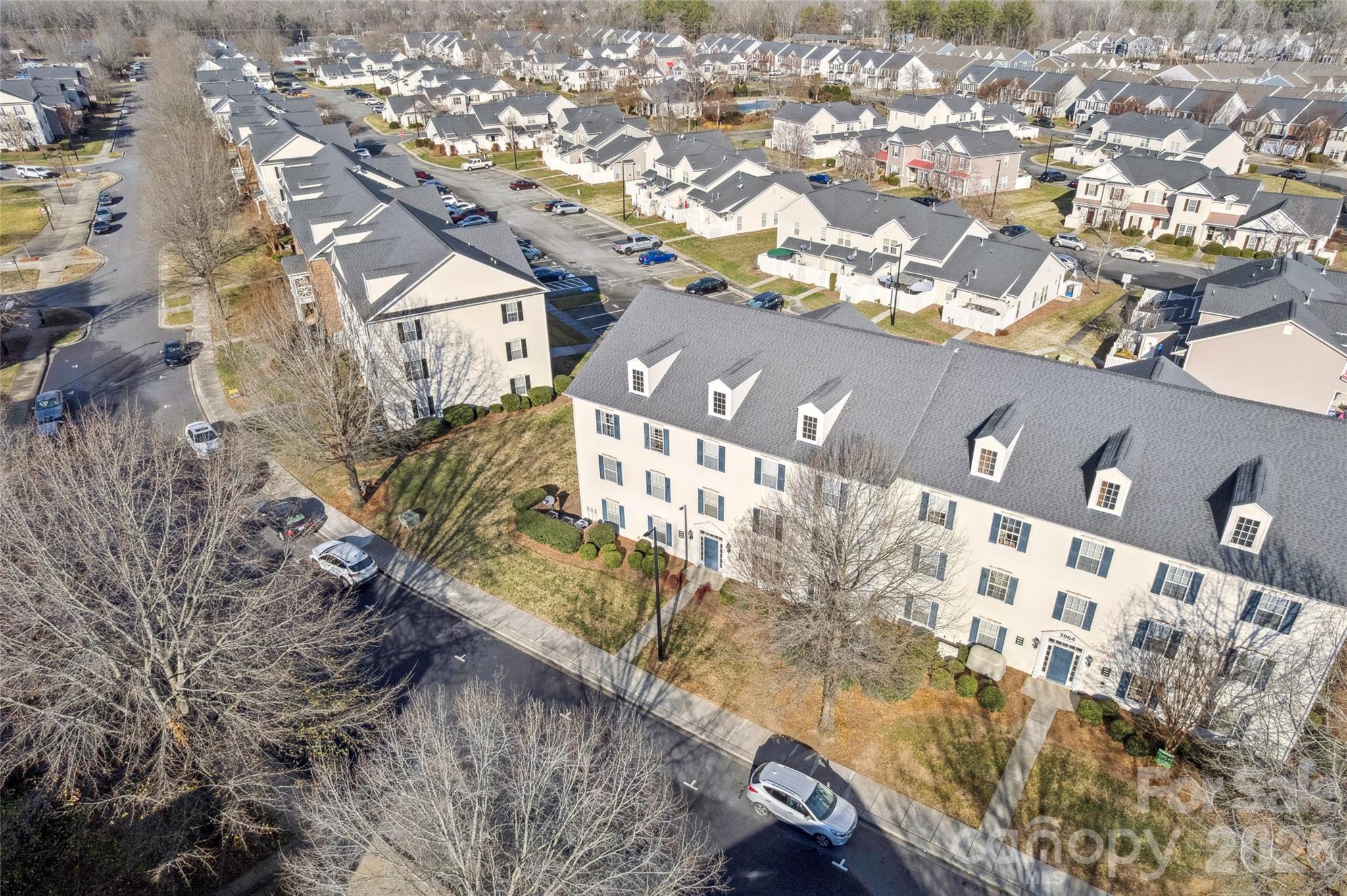 3956 Town Center Road Harrisburg, NC 28075 - Photo 45 of 47 a view of residential houses with yard