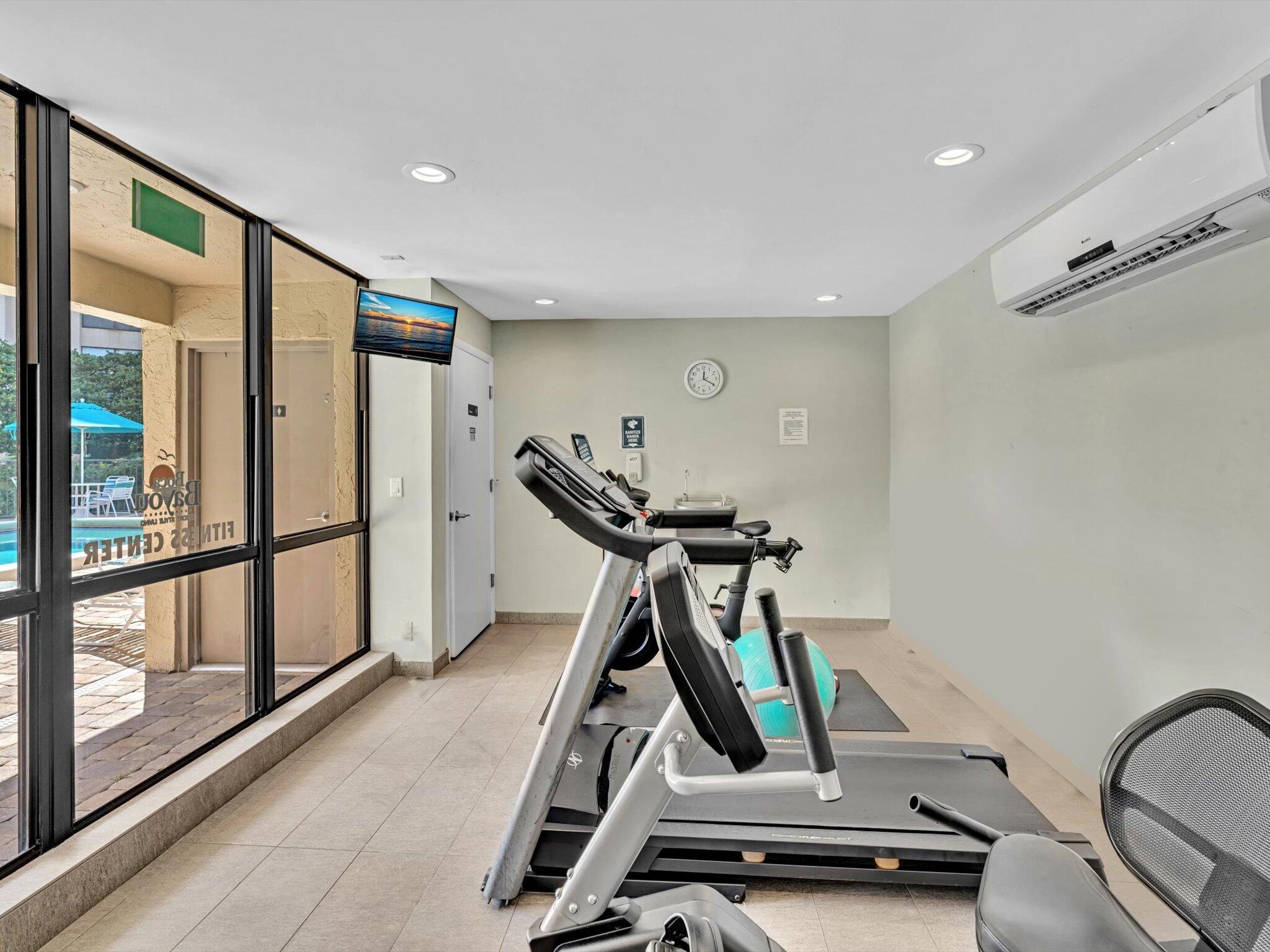 21 Royal Palm Way, Unit 303 Boca Raton, FL 33432 - Photo 32 of 38 a room with gym equipment