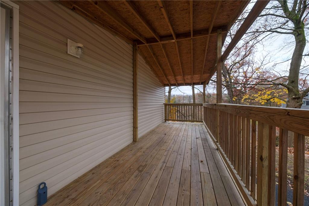 3454 Evergreen Road Pittsburgh, PA 15237 - Photo 22 of 25 a view of a balcony with wooden floor