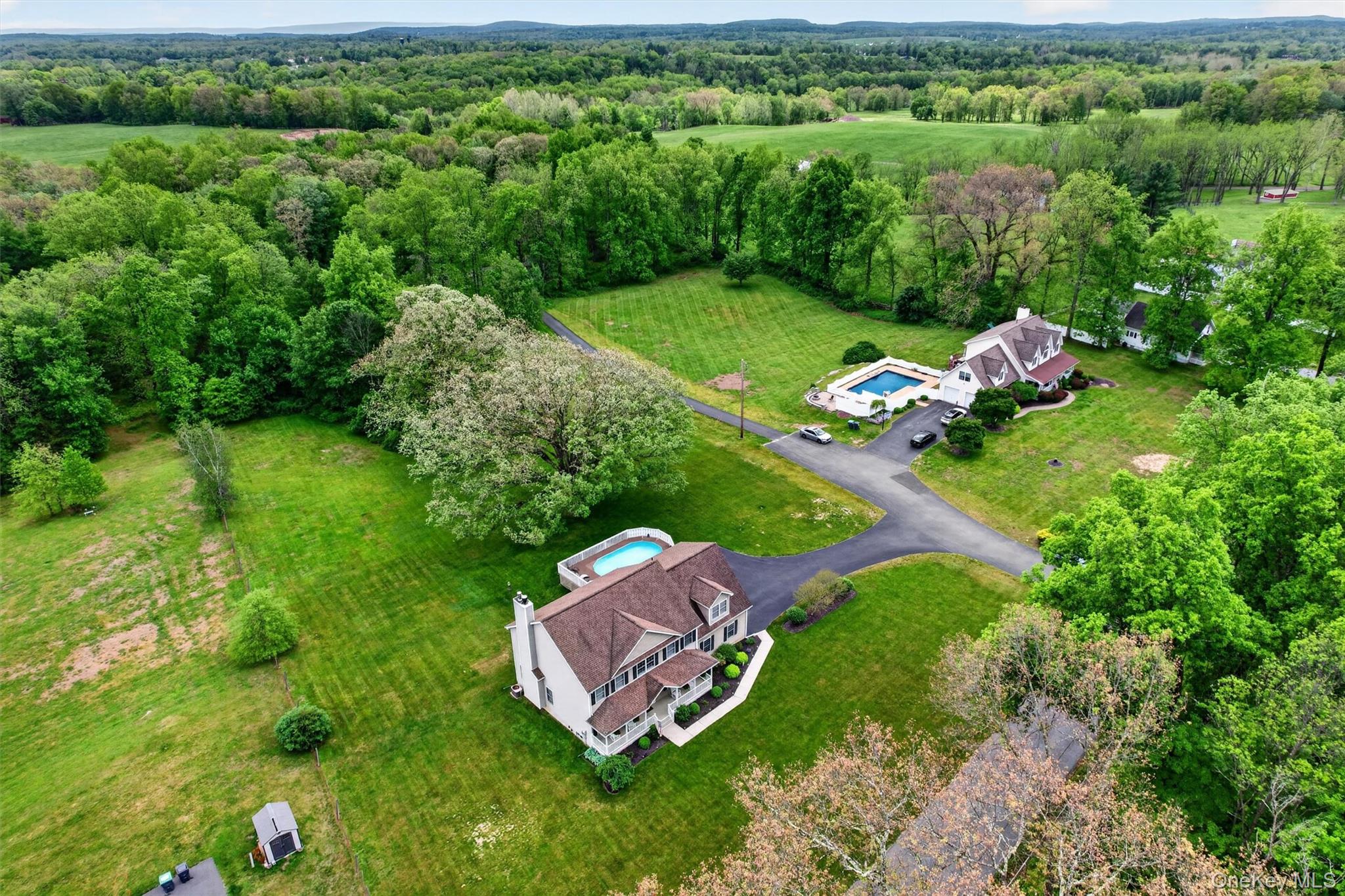 19 Pirog Road Pine Bush, NY 12566 - Photo 50 of 50 an aerial view of a house with outdoor space and street view