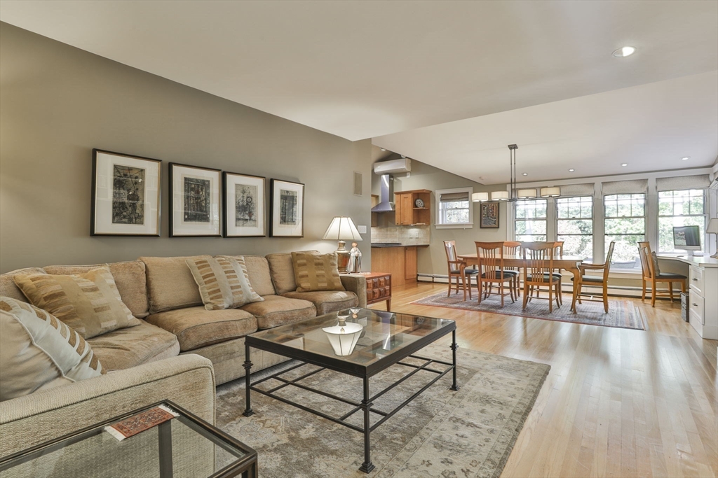 32 Columbine Road Milton, MA 02186 - Photo 16 of 40 a living room with furniture and wooden floor