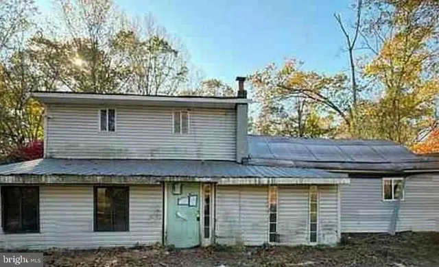 a view of a house with a door