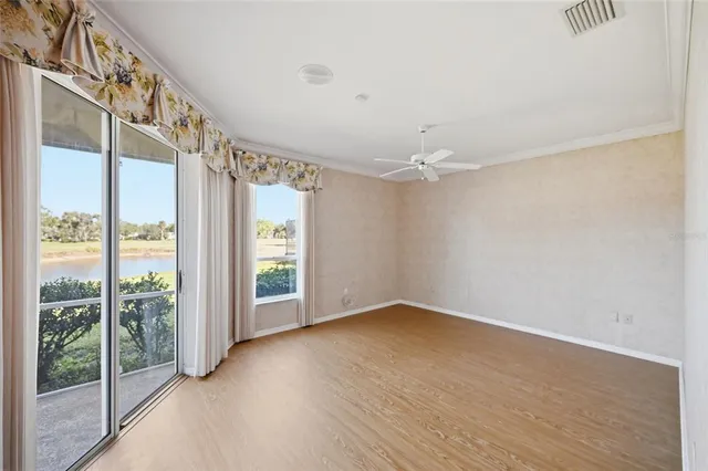 wooden floor in an empty room