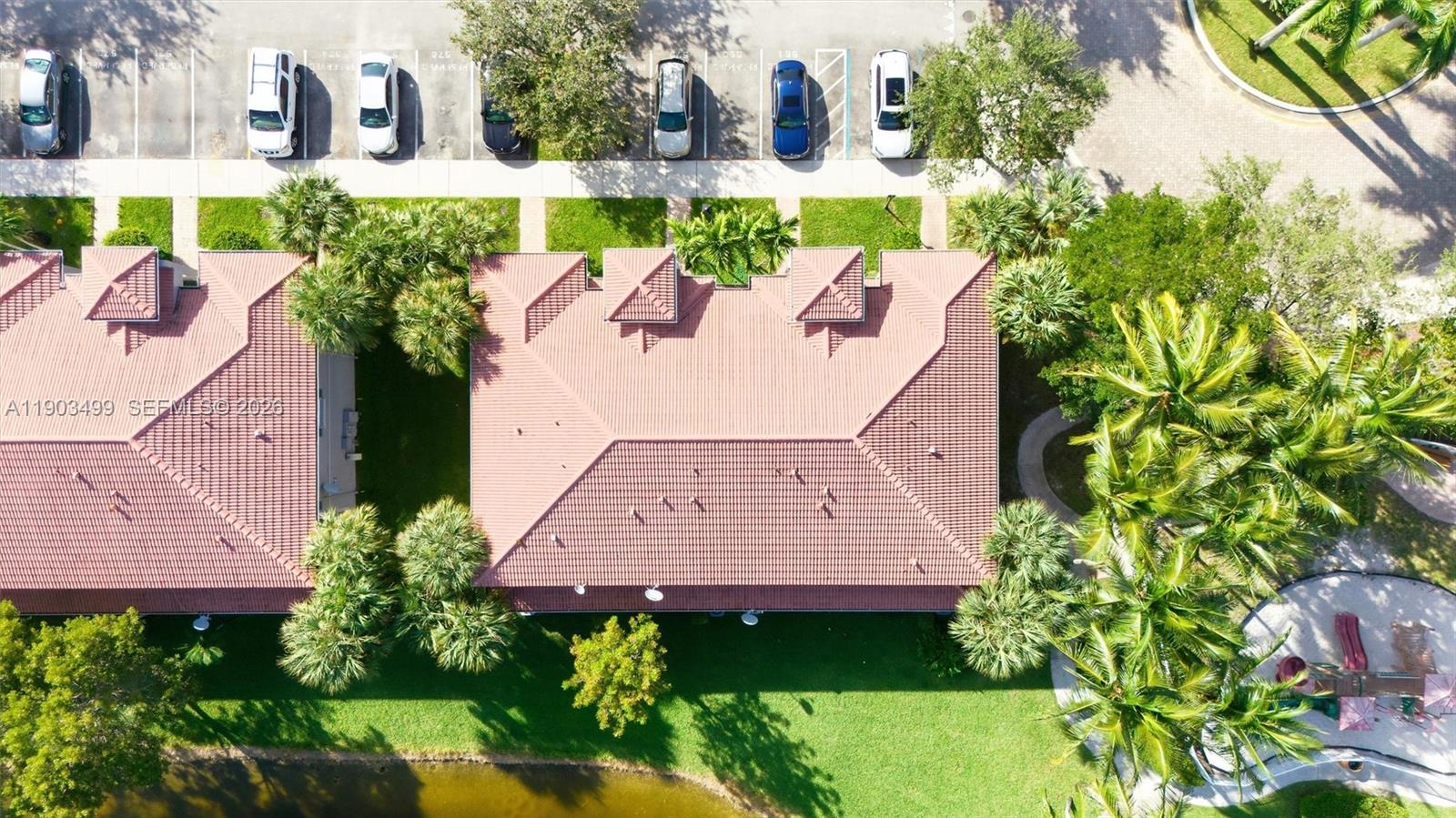 8231 Southwest 29th Street Miramar, FL 33025 - Photo 15 of 53 an aerial view of a house with a garden