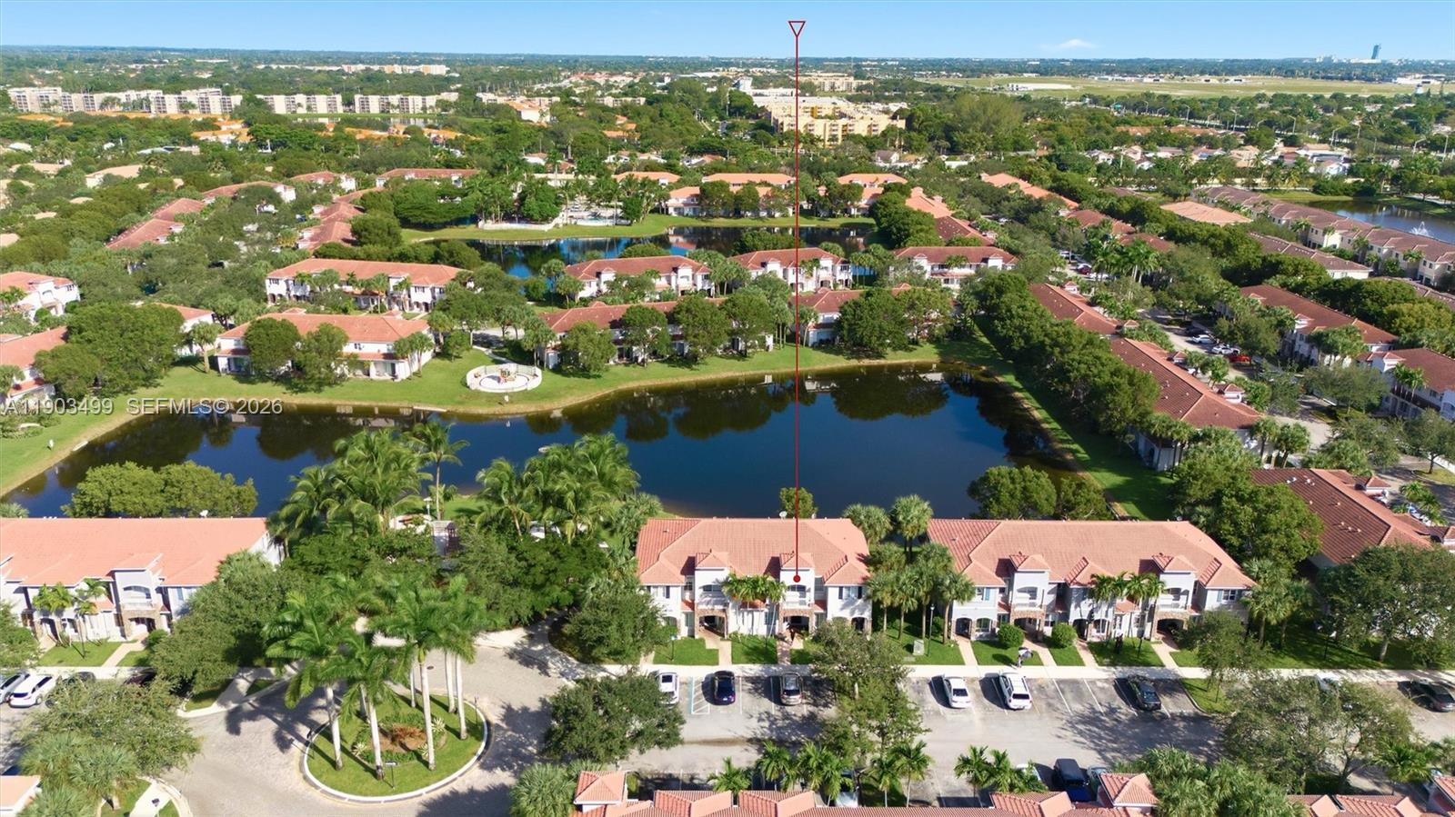 8231 Southwest 29th Street Miramar, FL 33025 - Photo 49 of 53 an aerial view of residential houses with outdoor space