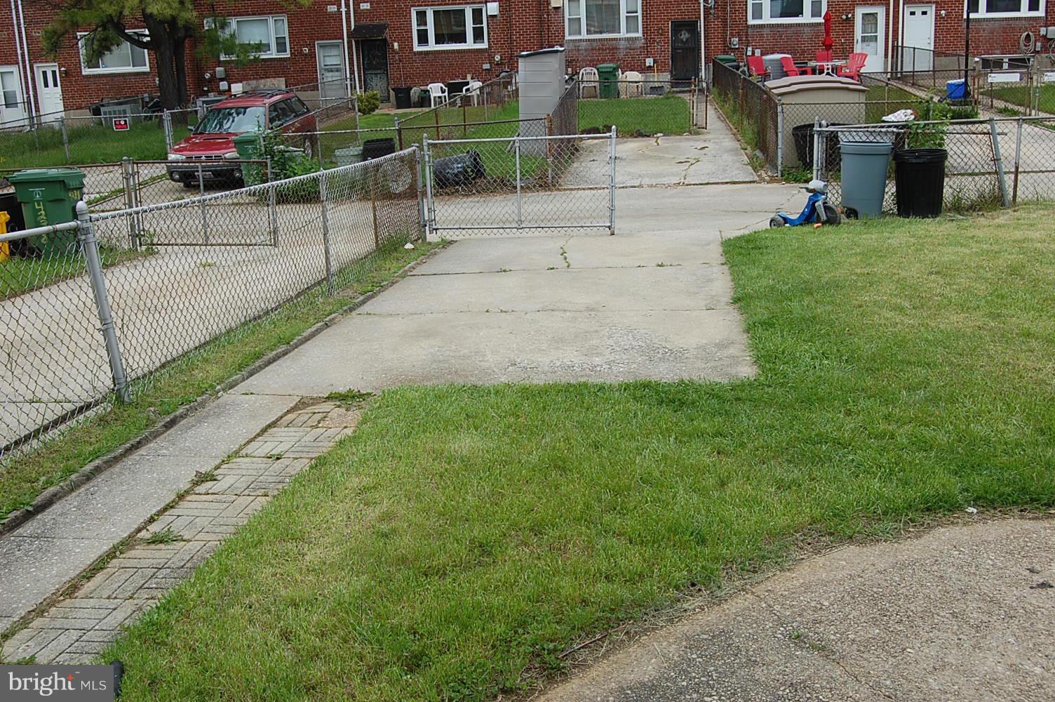 4236 Labyrinth Road Baltimore, MD 21215 - Photo 3 of 14 Rear Parking Pad