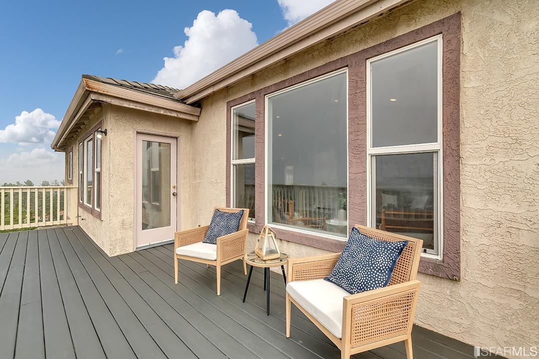 360 Goodwin Drive San Bruno, CA 94066 - Photo 22 of 43 a outdoor space with patio the couches and a dining table with garden view