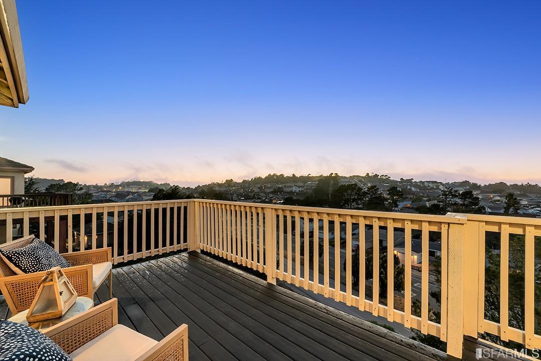 360 Goodwin Drive San Bruno, CA 94066 - Photo 38 of 43 a view of a two chairs on the roof deck