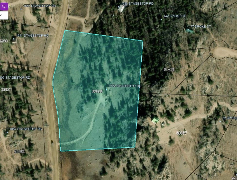 1722 Stagestop Road Jefferson, CO 80456 - Photo 25 of 25 a view of a yard