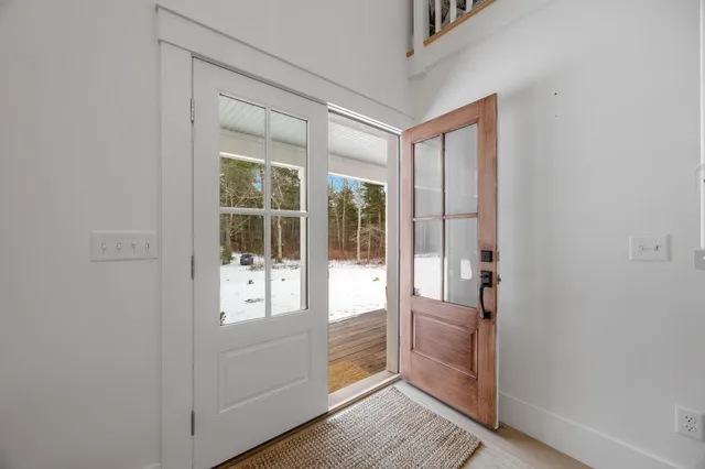 a view of an entryway