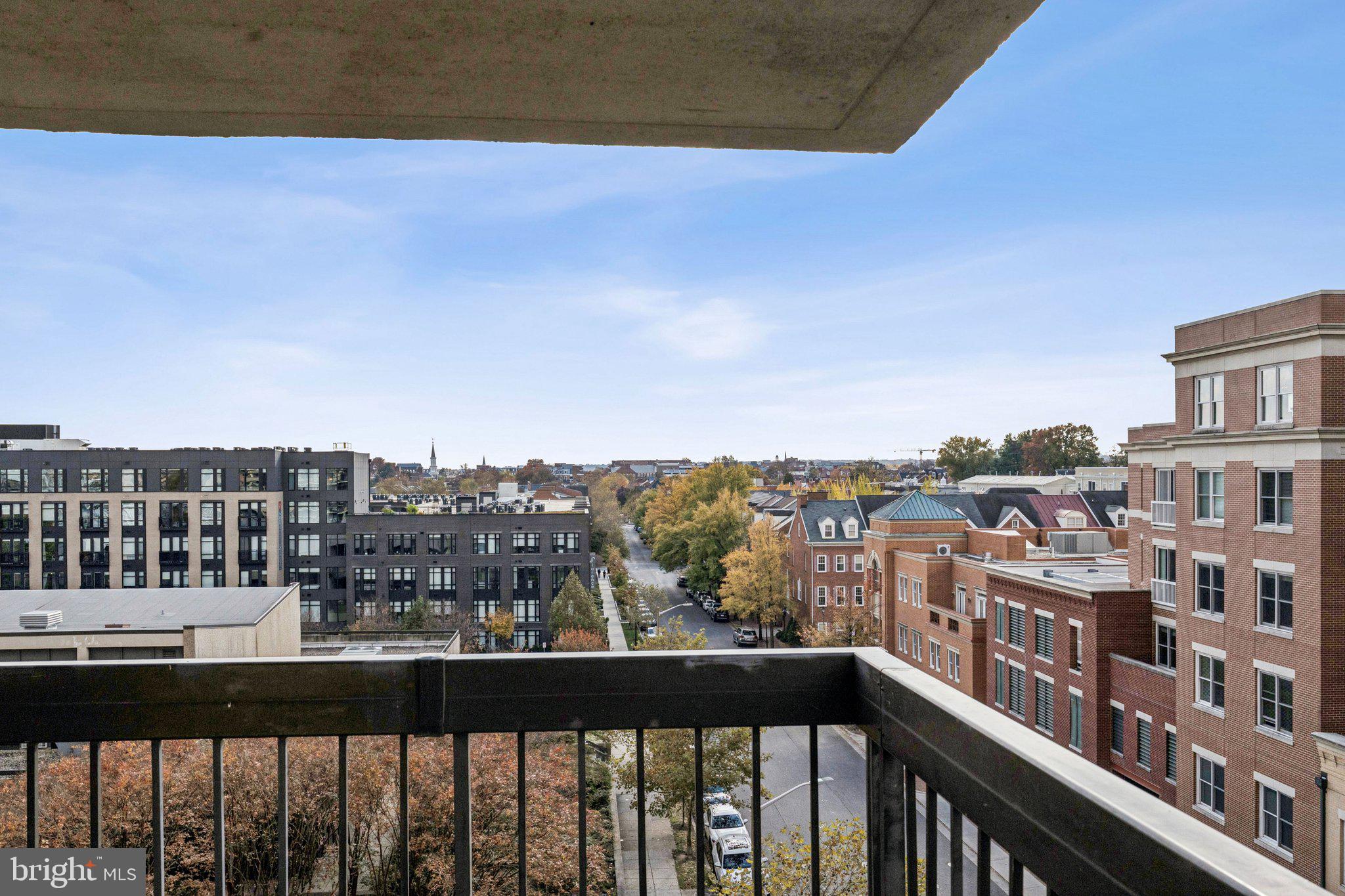 400 Madison Street, Unit 603 Alexandria, VA 22314 - Photo 17 of 46 a view of a city from a balcony