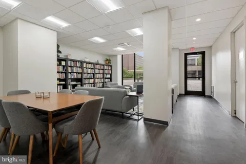 a view of a terrace with couches