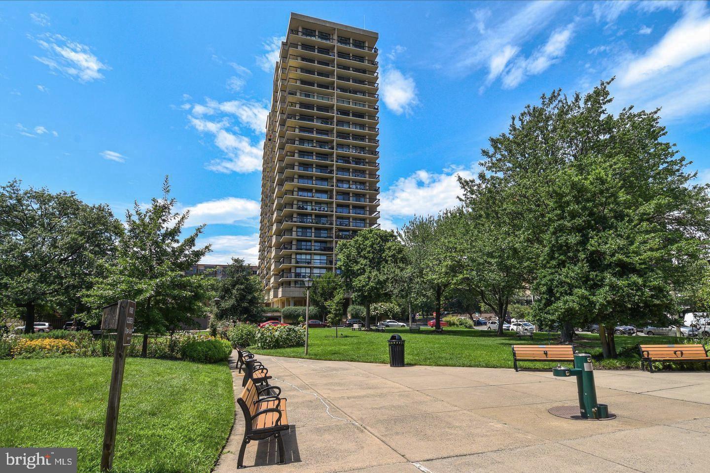 400 Madison Street, Unit 603 Alexandria, VA 22314 - Photo 46 of 46 a park view with tall buildings