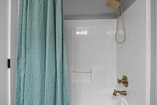 a view of a backyard from a window