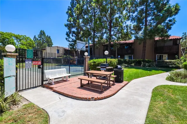 a view of a volley ball court