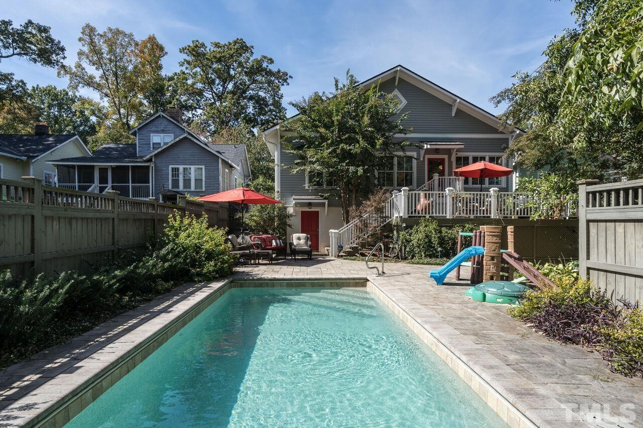 1218 Filmore Street Raleigh, NC 27605 - Photo 38 of 38 a front view of a house with garden