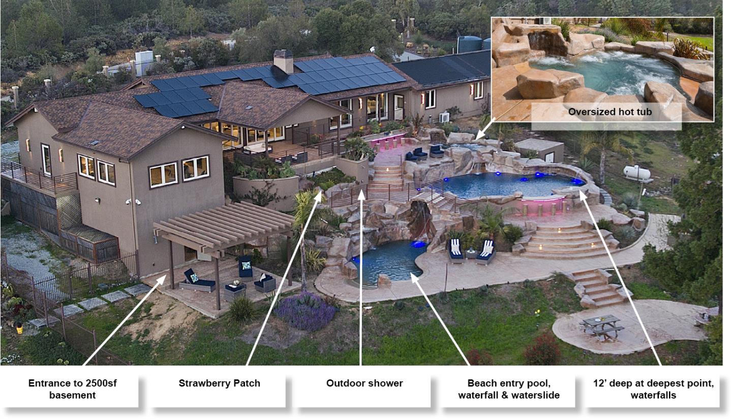 1061 Summit Road Watsonville, CA 95076 - Photo 78 of 83 a aerial view of a house with garden space and street view