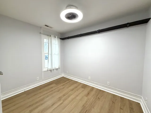 wooden floor in an empty room