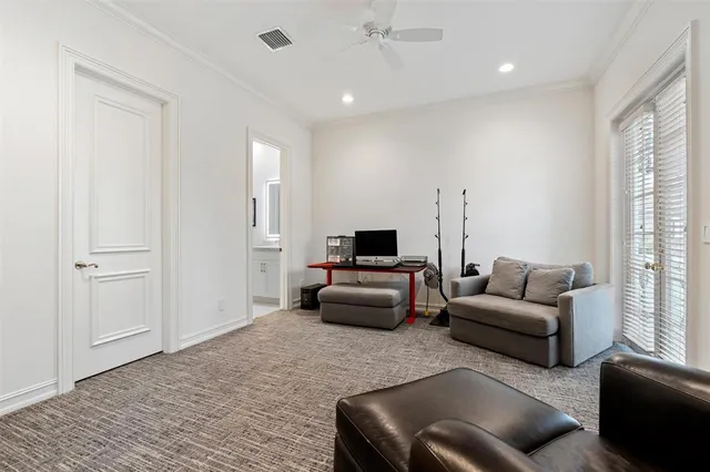 a view of an outdoor seating area